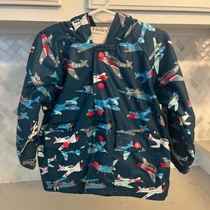 Hatley Kids' 2T Airplane Raincoat